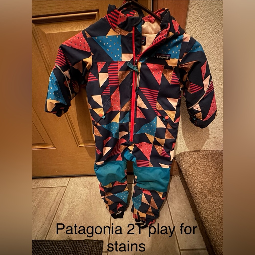 Patagonia Multicolor Geometric Snowsuit